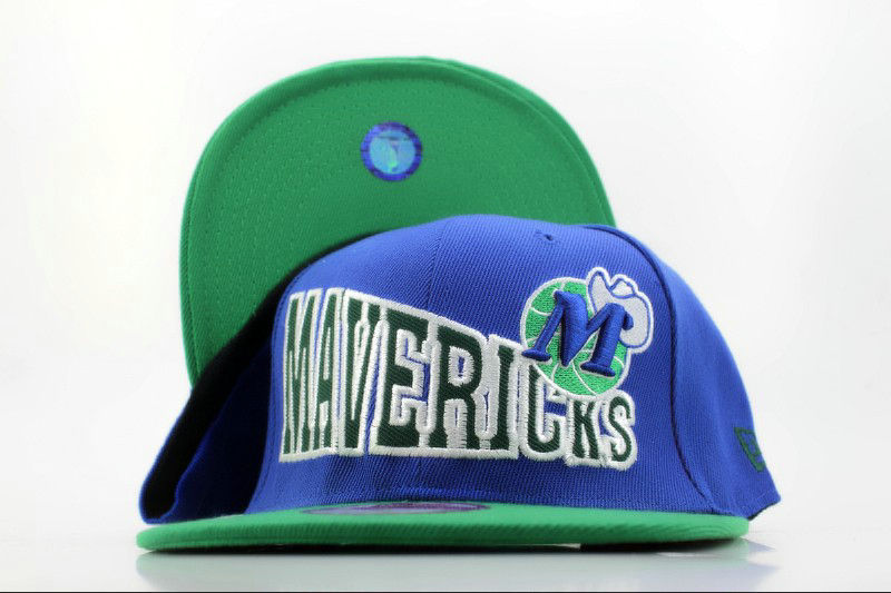 Dallas Mavericks Blue Snapback Hat QH